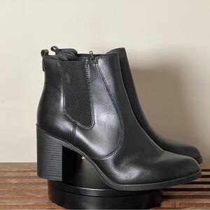 Giani Bernini Korma - Black Leather Ankle Boot